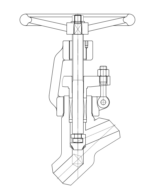 J65Y高压电站Y型截止阀结构图.jpg